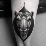 Camel Tattoo №025 - tattoovalue.net 09102024