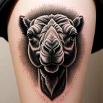 Camel Tattoo №053 - tattoovalue.net 09102024