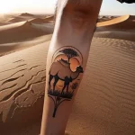 Camel Tattoo №071 - tattoovalue.net 09102024