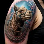 Camel Tattoo №089 - tattoovalue.net 09102024