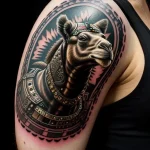 Camel Tattoo №091 - tattoovalue.net 09102024