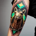 Camel Tattoo №092 - tattoovalue.net 09102024