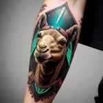 Camel Tattoo №094 - tattoovalue.net 09102024