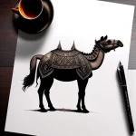 Camel Tattoo №116 - tattoovalue.net 09102024