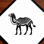 Camel Tattoo №147 - tattoovalue.net 09102024