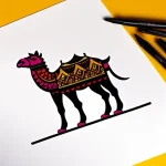 Camel Tattoo №151 - tattoovalue.net 09102024