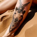 Camel Tattoo №187 - tattoovalue.net 09102024