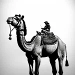 Camel Tattoo №195 - tattoovalue.net 09102024