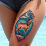 Camel Tattoo №207 - tattoovalue.net 09102024