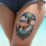 Camel Tattoo №208 - tattoovalue.net 09102024