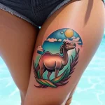 Camel Tattoo №210 - tattoovalue.net 09102024