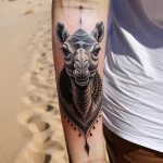 Camel Tattoo №222 - tattoovalue.net 09102024