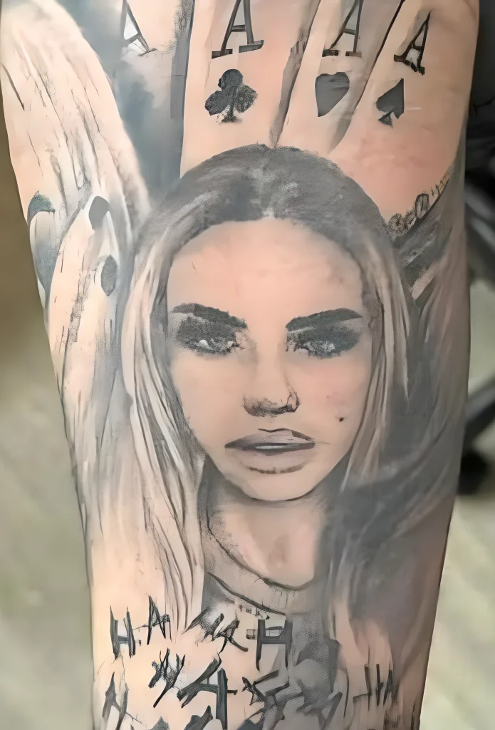 Carl Woods Transformed His Katie Price Tattoo into a Devil After Their- №04 - tattoovalue.net