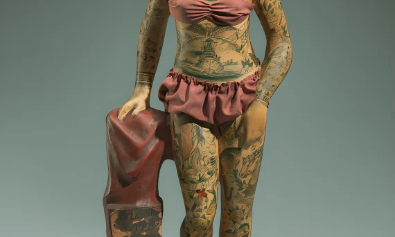 Battleship Kate The Legendary Tattooed Sculpture and Its Mysterious History