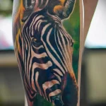 Zebra Tattoo Meaning – Symbolism - 128 - tattoovalue.net