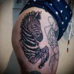 Zebra Tattoo Meaning – Symbolism - 148 - tattoovalue.net