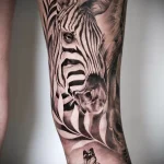 Zebra Tattoo Meaning – Symbolism - 58 - tattoovalue.net