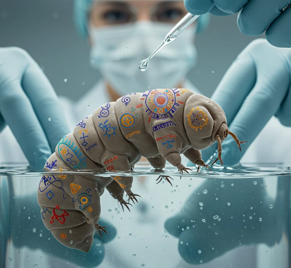 Chinese Scientists Create 'Ice Tattoo' on a Living Organism №02 - tattoovalue.net