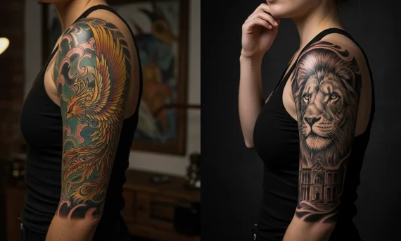 Choosing Your Ink- Color vs. Black & Grey Tattoos №01 - tattoovalue.net