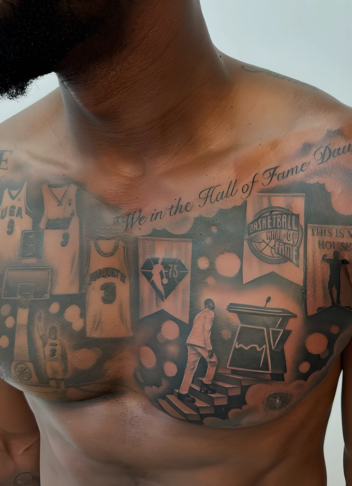 Dwyane Wade’s Career Tattoo- NBA Legend Tells His Story in Ink №06 - tattoovalue.net