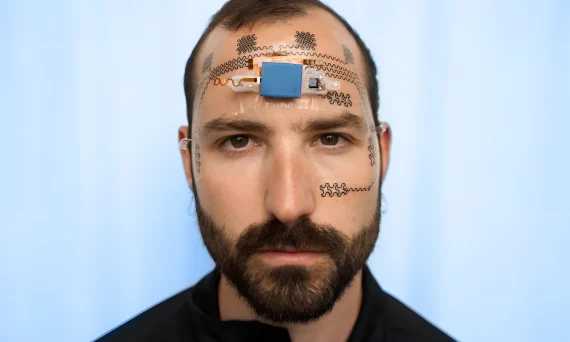 Forehead E-Tattoo- Real-Time Mental Strain Monitor №01 - tattoovalue.net