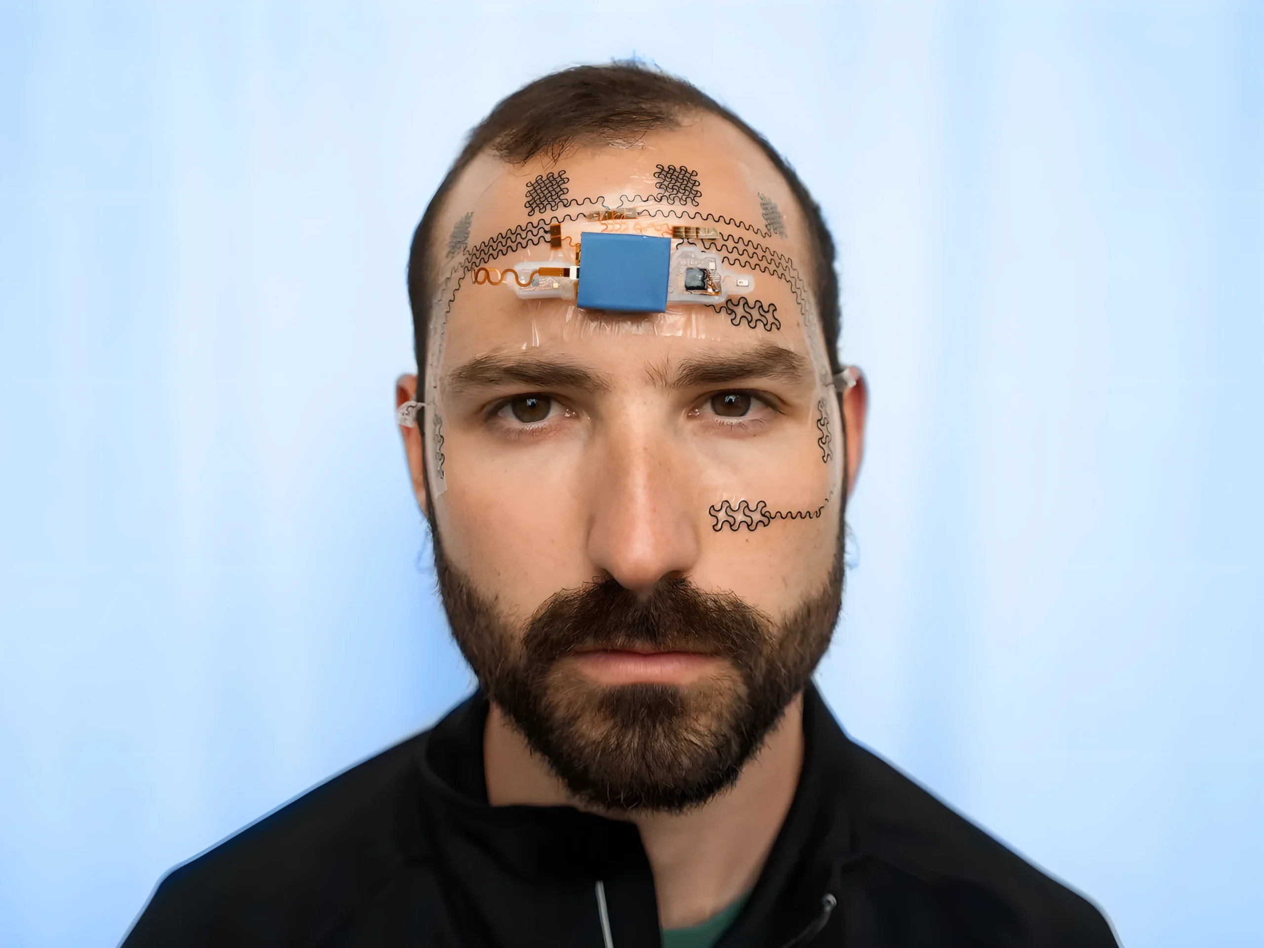 Forehead E-Tattoo- Real-Time Mental Strain Monitor №01 - tattoovalue.net