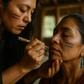 Native women revive ancient inchunwa facial tattoos №10 - tattoovalue.net