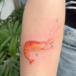 Shrimp Tattoo for National Shrimp Day – May 10 №04 - tattoovalue.net