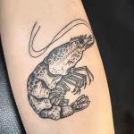 Shrimp Tattoo for National Shrimp Day – May 10 №05 - tattoovalue.net