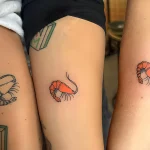 Shrimp Tattoo for National Shrimp Day – May 10 №11 - tattoovalue.net