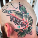 Shrimp Tattoo for National Shrimp Day – May 10 №14 - tattoovalue.net