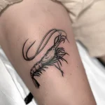 Shrimp Tattoo for National Shrimp Day – May 10 №15 - tattoovalue.net