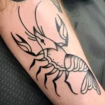 Shrimp Tattoo for National Shrimp Day – May 10 №17 - tattoovalue.net
