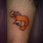 Shrimp Tattoo for National Shrimp Day – May 10 №20 - tattoovalue.net
