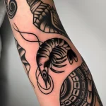 Shrimp Tattoo for National Shrimp Day – May 10 №22 - tattoovalue.net
