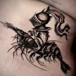 Shrimp Tattoo for National Shrimp Day – May 10 №28 - tattoovalue.net