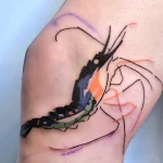 Shrimp Tattoo for National Shrimp Day – May 10 №30 - tattoovalue.net