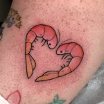 Shrimp Tattoo for National Shrimp Day – May 10 №31 - tattoovalue.net
