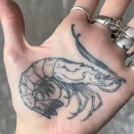 Shrimp Tattoo for National Shrimp Day – May 10 №33 - tattoovalue.net