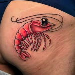 Shrimp Tattoo for National Shrimp Day – May 10 №35 - tattoovalue.net