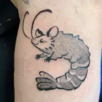 Shrimp Tattoo for National Shrimp Day – May 10 №38 - tattoovalue.net