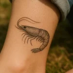 Shrimp Tattoo for National Shrimp Day – May 10 №43 - tattoovalue.net
