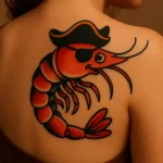 Shrimp Tattoo for National Shrimp Day – May 10 №46 - tattoovalue.net