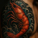 Shrimp Tattoo for National Shrimp Day – May 10 №52 - tattoovalue.net