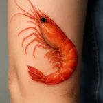 Shrimp Tattoo for National Shrimp Day – May 10 №61 - tattoovalue.net