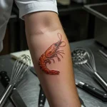 Shrimp Tattoo for National Shrimp Day – May 10 №64 - tattoovalue.net