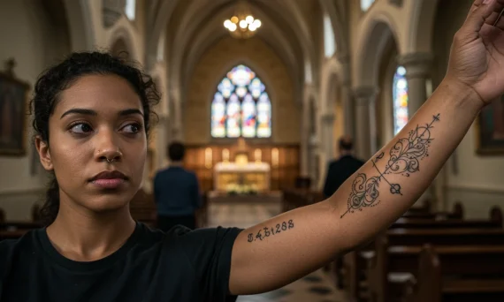 Tattoos and Faith- How to Be a Believer with Tattoos in Church №01 - tattoovalue.net