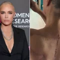 Teddi Mellencamp Honors Her Father with a New Spine Tattoo over a Sur №01 - tattoovalue.net
