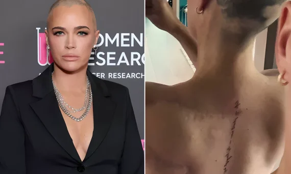 Teddi Mellencamp Honors Her Father with a New Spine Tattoo over a Sur №01 - tattoovalue.net