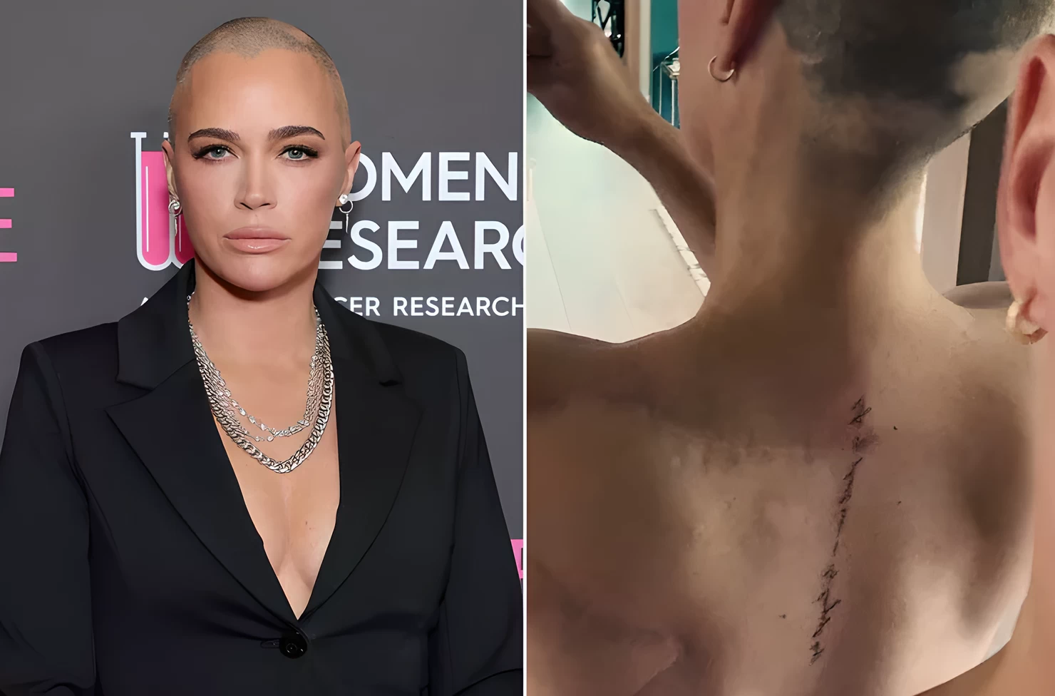 Teddi Mellencamp Honors Her Father with a New Spine Tattoo over a Sur №01 - tattoovalue.net